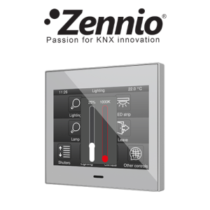 ZVIZ35V3W Capacitive touch panel Zennio Avance y Tecnología Vietnam