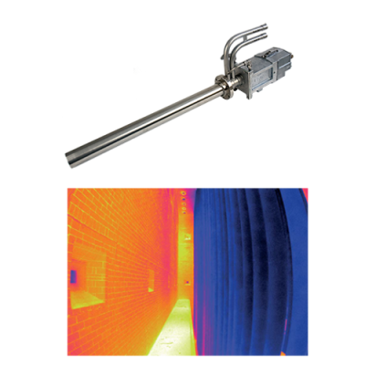 Giám Sát Dải Nhiệt Độ Trong Lò Nung - Continuous temperature measurement for Furnace